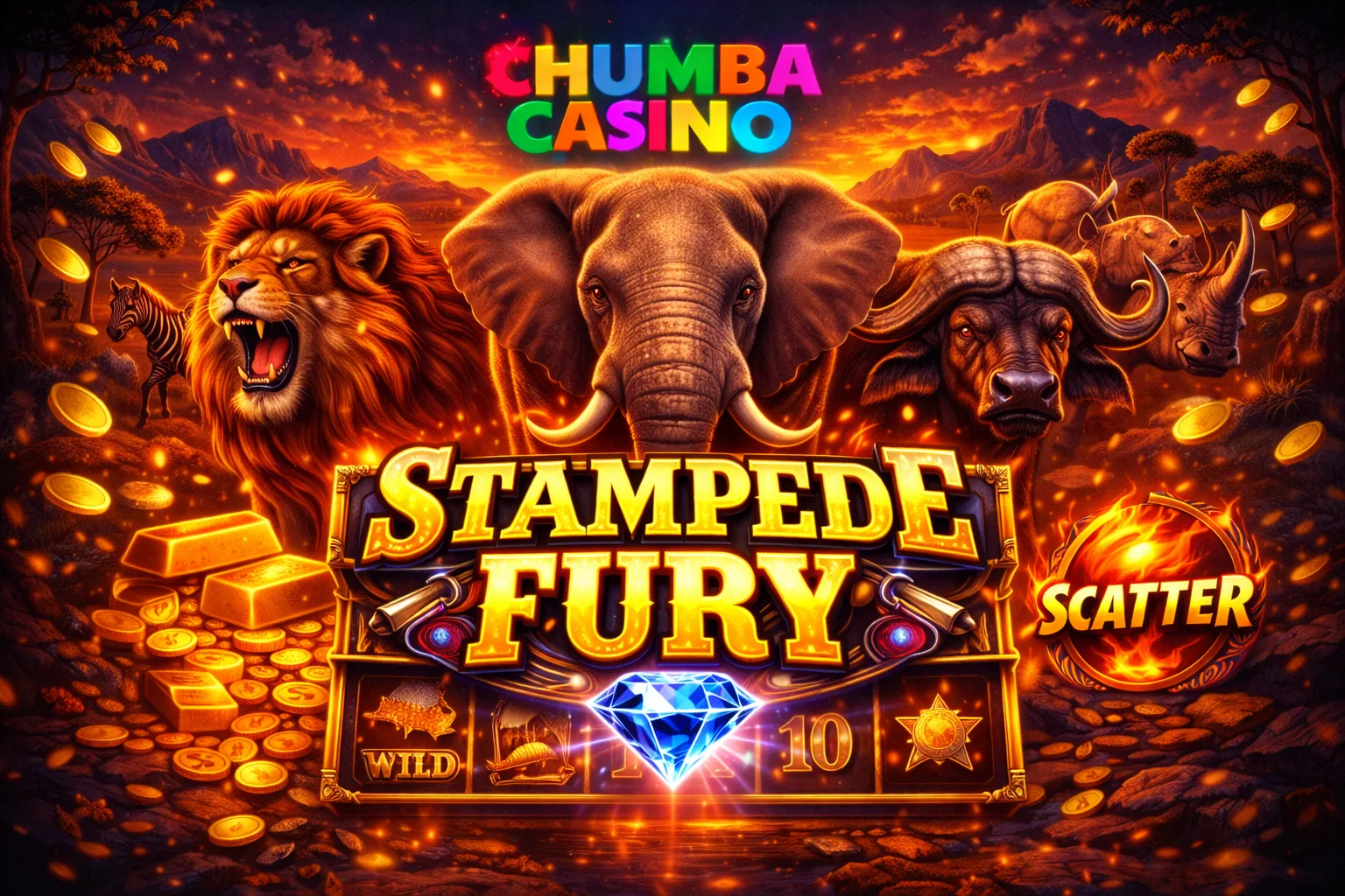 Stampede Fury slot at Chumba Casino