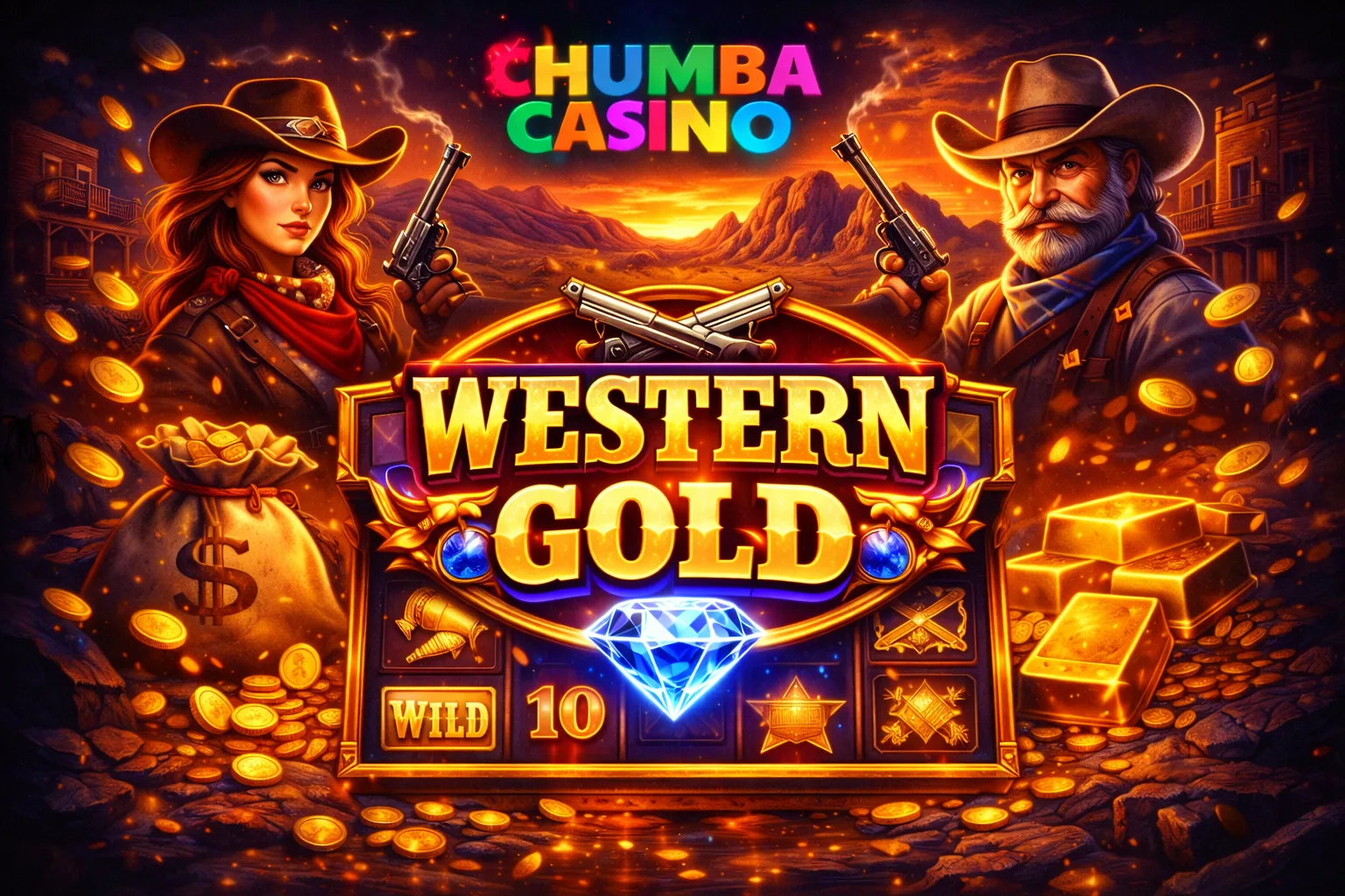 Western Gold slot at Chumba Casino
