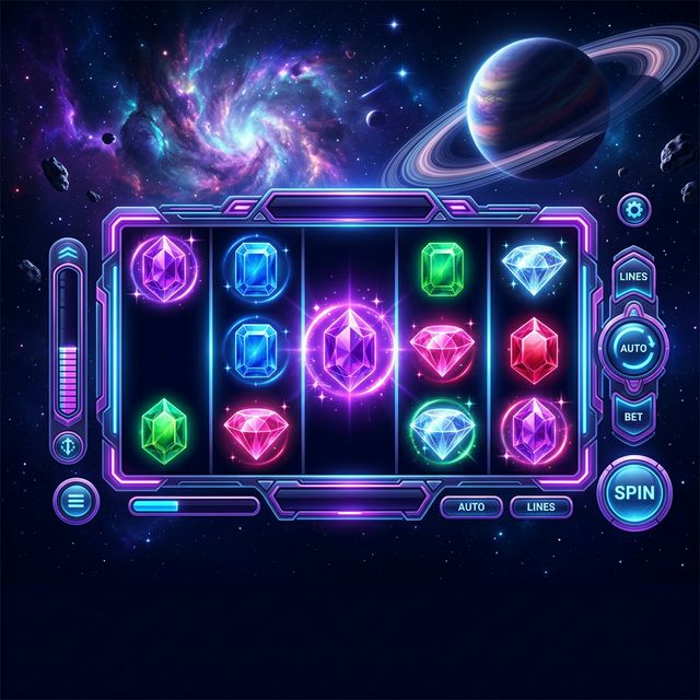 Cosmic Gems slot at Chumba Casino