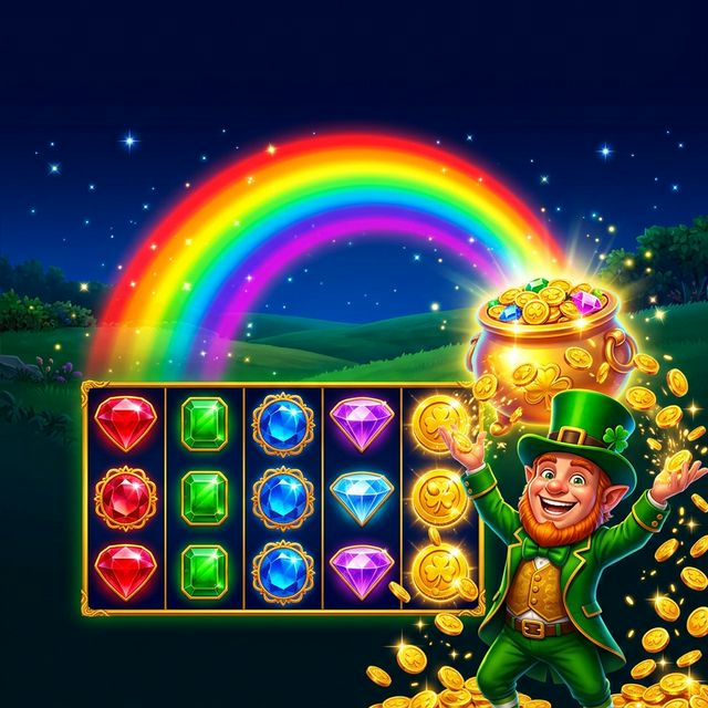 Rainbow Riches slot at Chumba Casino